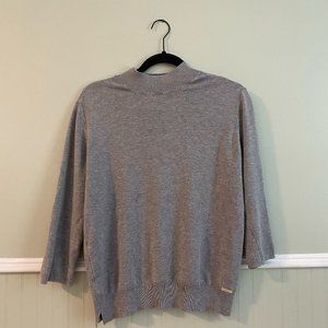 THRIFTED Catherine Malandrino Grey Turtleneck